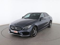 Gris Usado 2014 Mercedes C220 AMG line Berlina | 17.899 € (Precio justo)