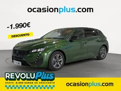 Verde Usado 2024 Peugeot 308 Active Berlina | 20.750 € (Precio justo)