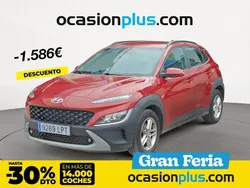 Rojo Usado 2021 Hyundai Kona SUV | 17.450 € (Precio justo)