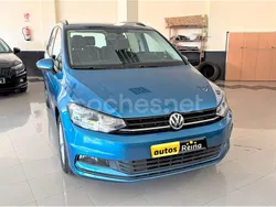 Azul Usado 2019 VW Touran Advance Monovolumen | 22.800 € (Precio justo)