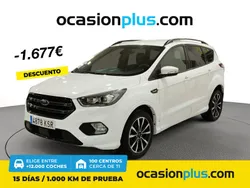 Blanco Usado 2018 Ford Kuga ST-Line SUV | 18.450 € (Precio justo)