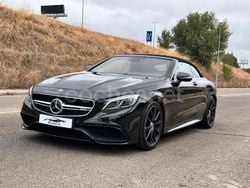 Negro Usado 2017 Mercedes S63 AMG Descapotable | 79.800 € (Precio justo)