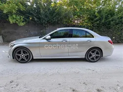 Gris / plata Usado 2015 Mercedes C220 AMG line Berlina | 19.800 € (Precio justo)