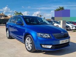 Azul Usado 2015 Skoda Octavia Ambition Familiar | 11.900 € (Precio justo)