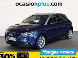 Azul Usado 2015 Audi A1 Sportback Utilitario | 12.490 € (Precio justo)