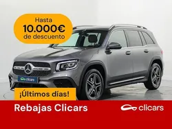 Gris Usado 2021 Mercedes GLB200 SUV | 40.290 € (Precio justo)