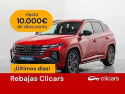 Rojo Usado 2025 Hyundai Tucson N Line SUV | 25.490 € (Precio justo)