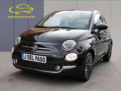 Negro Usado 2018 Fiat 500C Lounge Descapotable | 8900 € (Precio justo)