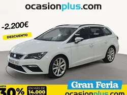 Blanco Usado 2019 Seat Leon ST FR Familiar | 21.637 € (Un poco caro)