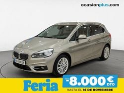 Gris plata Usado 2017 BMW 218 Active Tourer Monovolumen | 19.390 € (Precio justo)