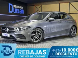 Gris / plata Usado 2018 Mercedes A180 Berlina | 24.990 € (Un poco caro)