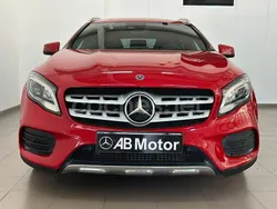 Rojo Usado 2018 Mercedes GLA180 AMG line SUV | 21.900 € (Precio justo)