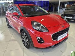 Rojo Usado 2021 Ford Puma Titanium SUV | 17.100 € (Precio justo)