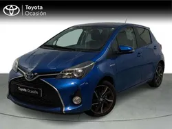 Azul Usado 2016 Toyota Yaris Hybrid Monovolumen | 14.490 € (Un poco caro)