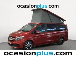 Rojo Usado 2021 Mercedes V250 Marco Polo Monovolumen | 63.546 € (Buen precio)