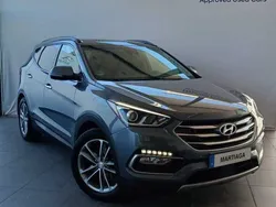 Azul Usado 2017 Hyundai Santa Fe Style SUV | 21.000 € (Un poco caro)