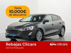 Gris Usado 2020 Ford Focus Titanium Familiar | 15.490 € (Precio justo)