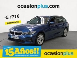 Azul Usado 2021 BMW 318 Familiar | 24.990 € (Precio justo)