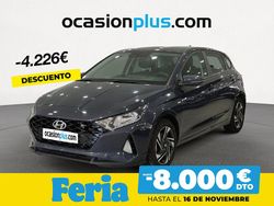 Gris Usado 2022 Hyundai i20 Berlina | 13.490 € (Precio justo)