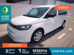 Blanco Usado 2024 VW Caddy Maxi Monovolumen | 24.590 € (Buen precio)