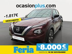 Rojo Usado 2024 Nissan Juke Acenta SUV | 19.990 € (Precio justo)