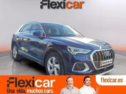 Azul Usado 2022 Audi Q3 Advanced Plus SUV | 33.990 € (Precio justo)