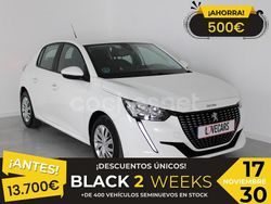 Blanco Usado 2022 Peugeot 208 Active Utilitario | 12.990 € (Precio justo)