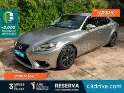 Gris / plata Usado 2014 Lexus IS300h Executive Line Berlina | 14.490 € (Un poco caro)