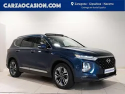 Azul Usado 2018 Hyundai Santa Fe SUV | 24.995 € (Un poco caro)