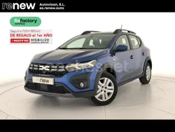 Azul Usado 2024 Dacia Sandero Expression Utilitario | 17.790 € (Un poco caro)
