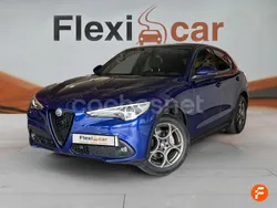 Azul Usado 2022 Alfa Romeo Stelvio Sprint SUV | 35.990 € (Precio justo)