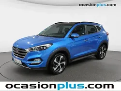 Azul Usado 2016 Hyundai Tucson Style SUV | 17.450 € (Precio justo)