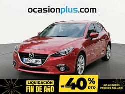 Rojo Usado 2016 Mazda 3 Luxury Utilitario | 10.350 € (Precio justo)