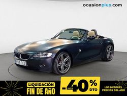 Negro Usado 2005 BMW Z4 Descapotable | 14.300 € (Precio justo)