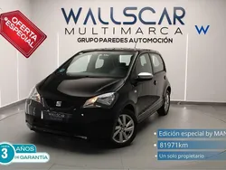 Negro Usado 2015 Seat Mii Utilitario | 8390 € (Precio justo)