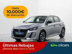 Gris Usado 2024 Peugeot 208 Active Utilitario | 15.990 € (Precio justo)
