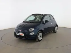 Azul Usado 2019 Fiat 500 Lounge Descapotable | 12.499 € (Precio justo)