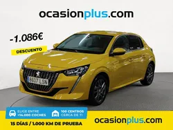 Amarillo Usado 2021 Peugeot 208 Style Utilitario | 11.950 € (Precio justo)
