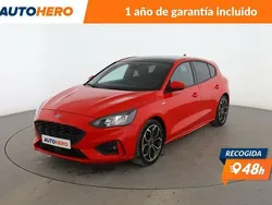 Rojo Usado 2020 Ford Focus ST-Line X Berlina | 18.399 € (Precio justo)
