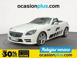 Blanco Usado 2014 Mercedes SLK250 AMG Descapotable | 23.990 € (Buen precio)
