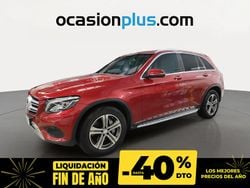 Rojo Usado 2016 Mercedes GLC250 AMG SUV | 25.990 € (Precio justo)