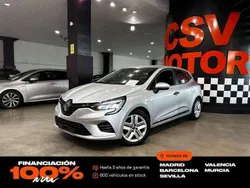 Plateado Usado 2021 Renault Clio V Intens Utilitario | 11.850 € (Precio justo)
