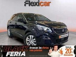 Negro Usado 2017 Peugeot 3008 Active Monovolumen | 16.990 € (Precio justo)