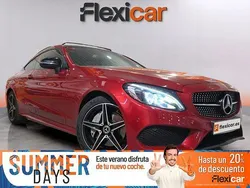 Rojo Usado 2017 Mercedes C300 Descapotable | 31.690 € (Precio justo)