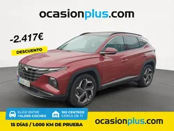 Rojo Usado 2021 Hyundai Tucson SUV | 26.150 € (Precio justo)