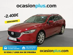 Rojo Usado 2023 Mazda 6 Exclusive-Line Familiar | 22.490 € (Buen precio)