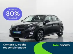 Negro Usado 2024 Peugeot 208 Active Utilitario | 15.990 € (Precio justo)