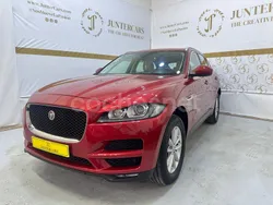 Granate Usado 2017 Jaguar F-Pace Pure SUV | 17.000 € (Precio justo)