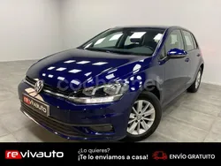 Azul Usado 2019 VW Golf VII Business Familiar | 14.490 € (Caro)