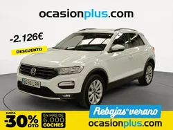 Blanco Usado 2021 VW T-Roc Advance SUV | 23.390 € (Precio justo)